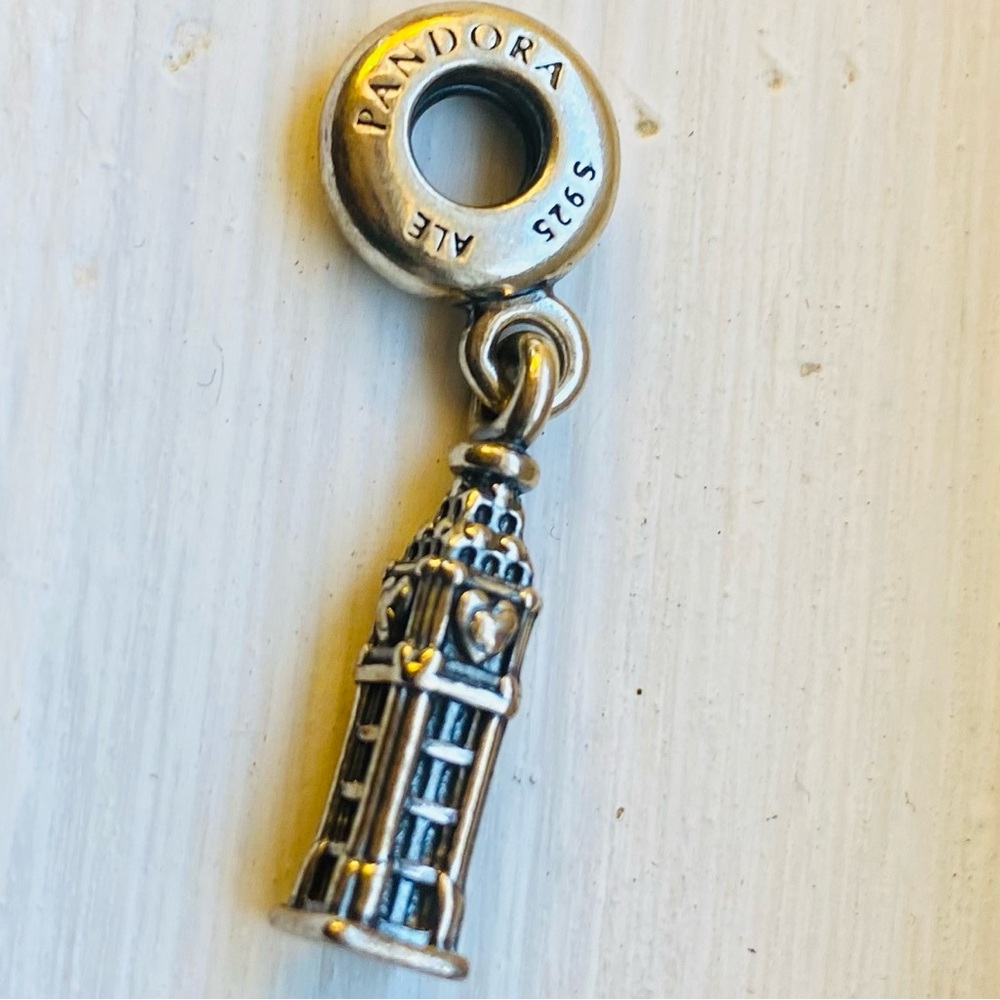 Pandora Authentic Sterling Silver London Big Ben Charm 791080.